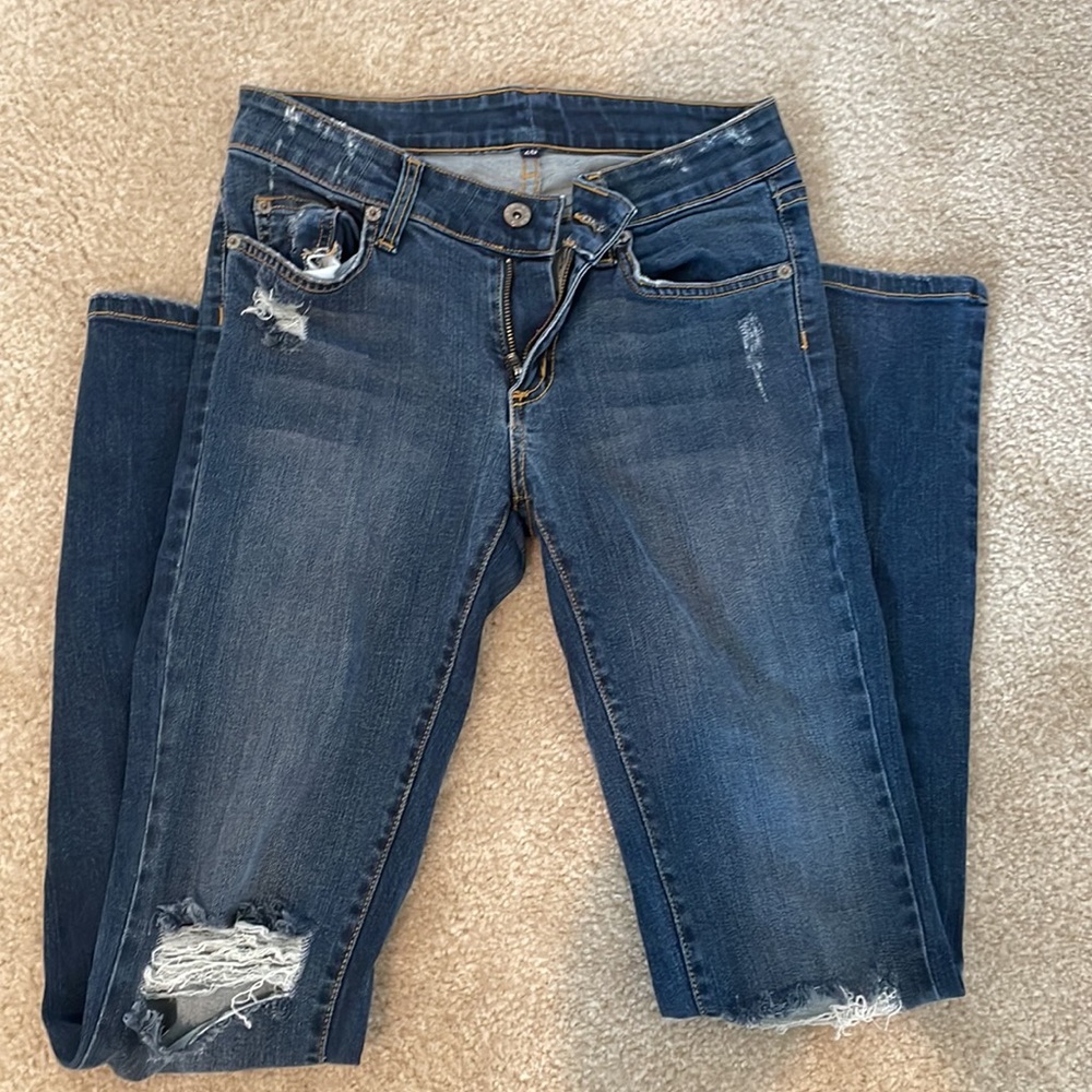 Carmar distressed jeans